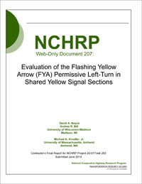 New NCHRP document on Flashing Yellow Arrows