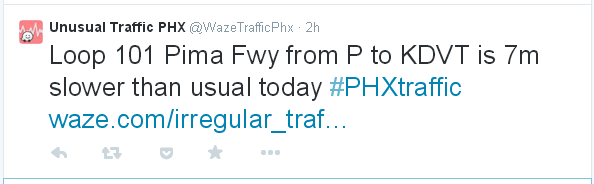 Waze Launches “Unusual Traffic” Twitter Feeds